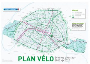 Plan vélo à Paris