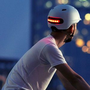 Casque de vélo avec led