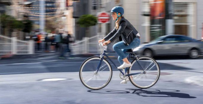 Casque de vélo urbain