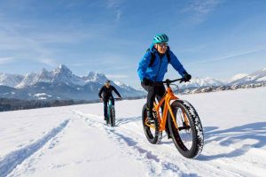 Fatbike électrique pour des sorties nature
