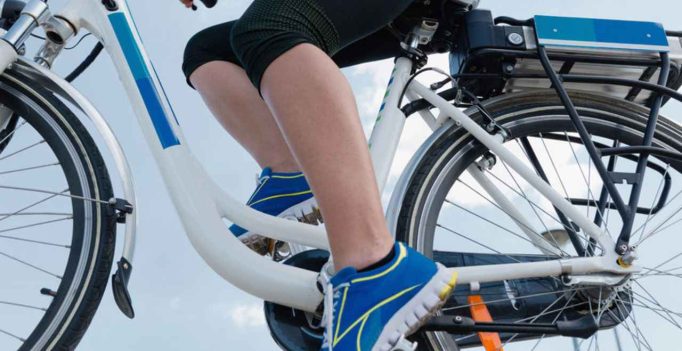 Vélo électrique sportif